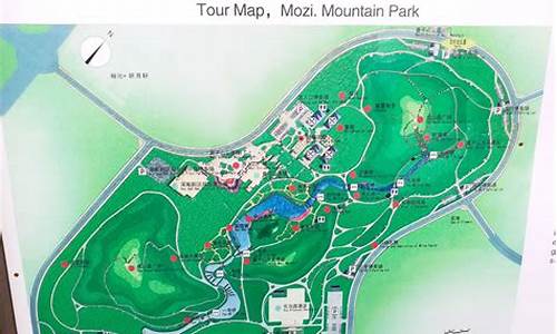 莫子山公园地图