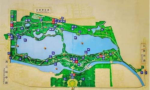 玉湖公园游览路线图怎么画_玉湖公园游览路